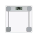 Slim Clear Tempered Glass Digital Bathroom Weight Scale