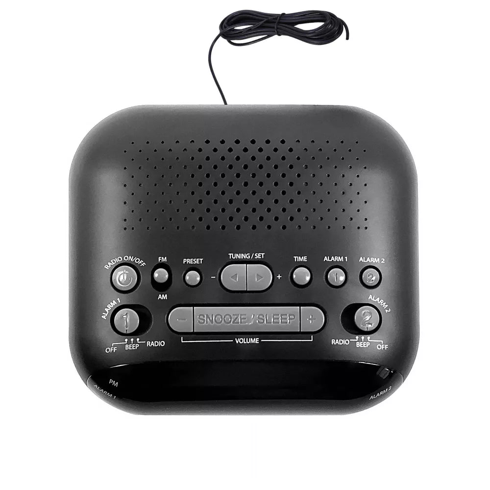 Digital Dual Alarm Clock Built-in AM/FM Radio