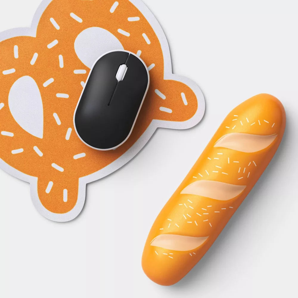 Cute Shaped Mouse Pad with Matching Foam Wrist Rest