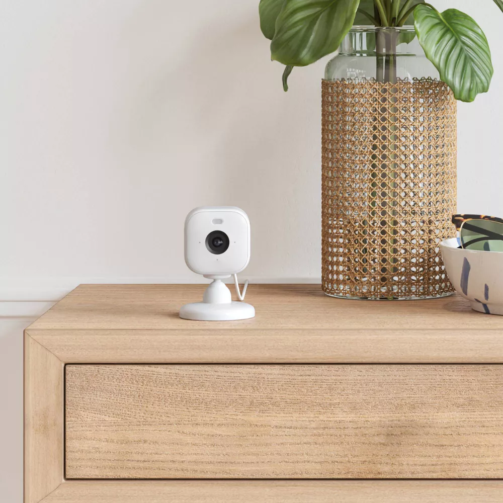 Compact 1080P Surveillance Camera with Built-in Spotlight & Two-way Audio