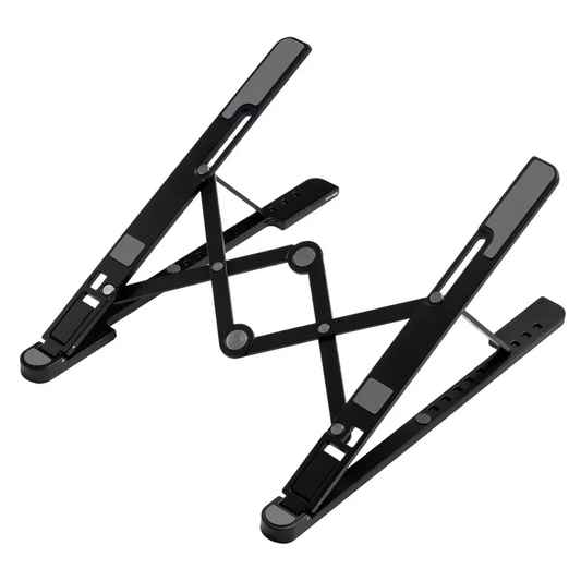 Multi-height Foldable Portable Aluminum Travel Laptop Stand