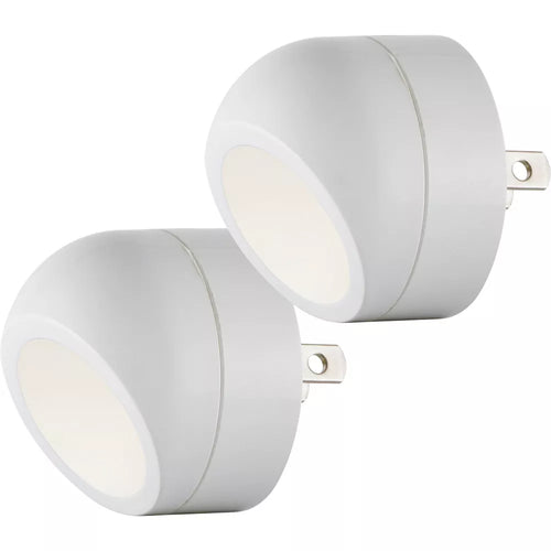360° Rotatable Plug-in LED Sensor Night Light 2 Pack